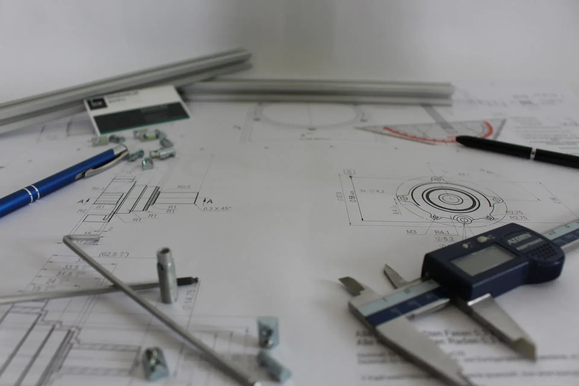 plan industriel machines